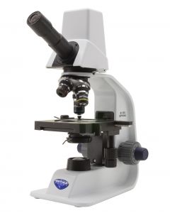 B-150D-MRPL Monocular brightfield microscope, PLAN